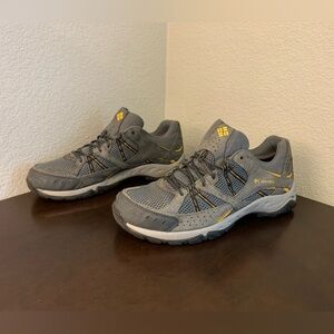 Columbia Techlite OutDry Omni-Grip Gray Mesh Hiking Outdoor Shoes Men's Size 11